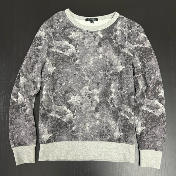 Gray TOPTEN sweater - Picture 1 of 4